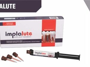Medicept Implalute Semi Permanent Dental Implant Cement Automix