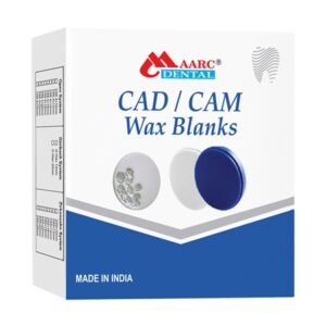 Maarc CAD-CAM Milling Wax Blanks (Open System Type) Tooth Color