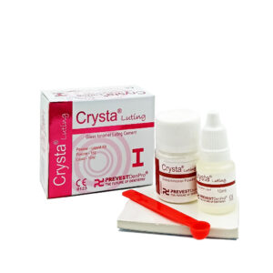 Prevest Denpro CRYSTA I Glass Lonomer Luting cement Powder & Liquid