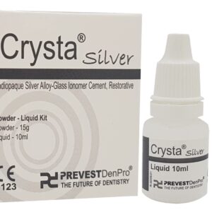 Prevest Denpro Crysta Silver Glass Ionomer Cement