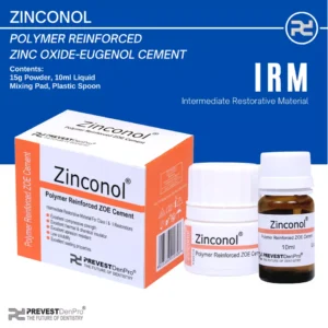 Prevest DenPro Zinconol Polymer Reinforced Zinc Oxide Eugenol Cement