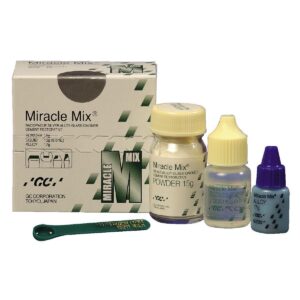 GC Miracle Mix Silver Triple-Cured Reinforced Glass Ionomer Restorative Material
