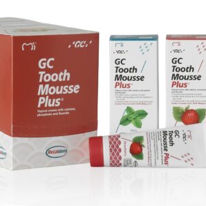 GC Tooth Mousse Plus Topical Tooth Crème Strengthen Tooth Surface 10pc Box