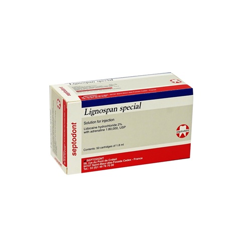 Septodont Lignospan Special (50 cartridges) - Image 3