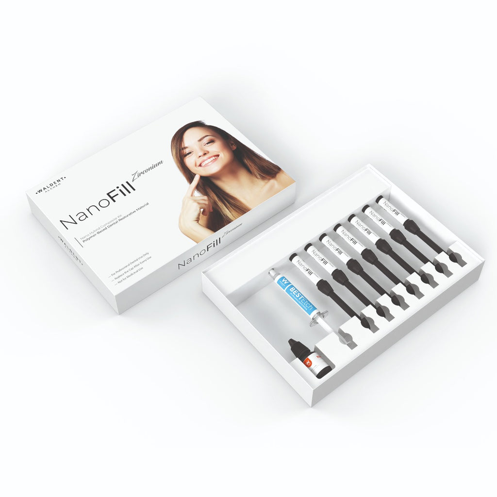Waldent NanoFill Zirconium Composite Kit 7 x 4g - Image 2