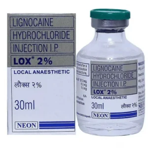 Lignocaine Hydrochloride I.P LOX 2% Blue For Dental Purpose