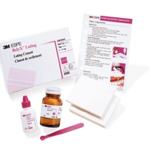 3M ESPE Relyx Luting Glass Ionomer Permanent Cement Powder & Liquid Set