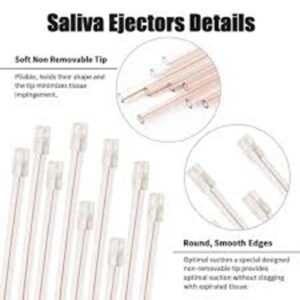 Saliva Ejector (Premium Quality-100pcs)