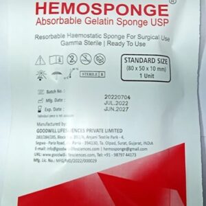 10 Pack HemoSponge Standard Haemostatic Gelatin Sponge