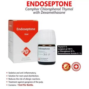 PD Swiss Endoseptone Camphor Chlorophenol Thymol with Dexamethasone 15ml