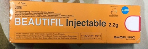 Shofu Beautifil Injectable for Dental Direct Veneers & Core Build Up 2.2gm - Image 2