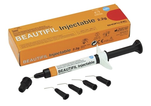 Shofu Beautifil Injectable for Dental Direct Veneers & Core Build Up 2.2gm