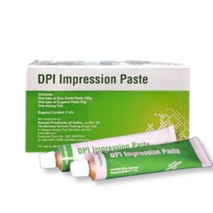 DPI Zinc Oxide Impression Paste Complete Denture Wash Impressions