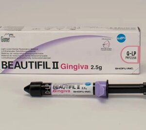 Shofu Beautifil II Gingiva Pink Shade Gingival Composite 2.5g