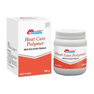 Maarc Heat Cure Powder High-Quality Dental Acrylic Resin 100gm