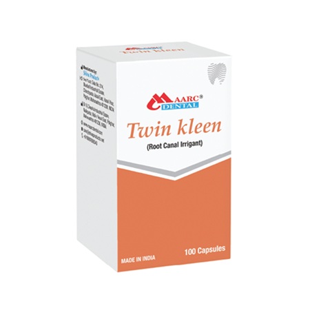 Maarc Twin Kleen Single Step Irrigation Antibacterial Lubricating Agent Dental - Image 2