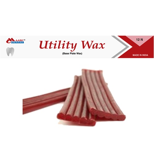 Maarc Dental Utility Wax Base Plate Wax 12 Sticks