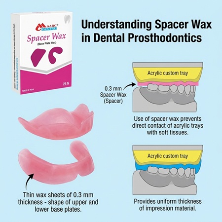 Maarc Dental Spacer Wax Base Plate Wax 25 Sheets - Image 3