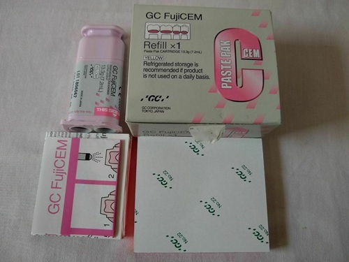 GC Fuji CEM Resin Modified Glass Ionomer Luting Cement - Image 3