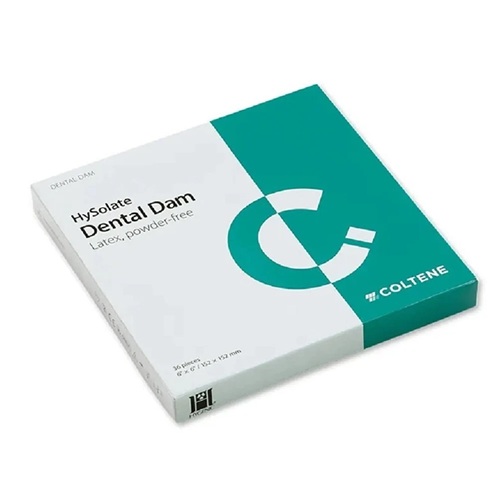 Coltene HySolate Flexi Dam Latex Powder Free Dental Rubber Dam Sheet - Image 2