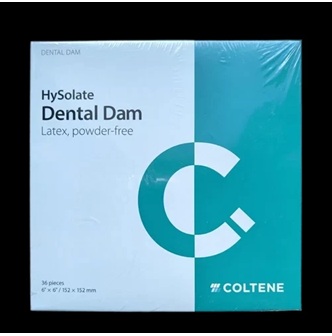 Coltene HySolate Flexi Dam Latex Powder Free Dental Rubber Dam Sheet - Image 3
