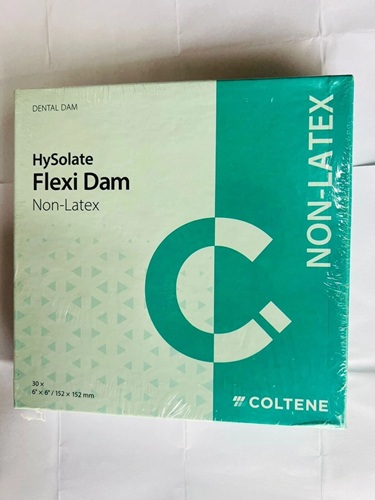 Coltene HySolate Flexi Dam Dental Rubber Dam Sheets Non Latex 30pc - Image 3