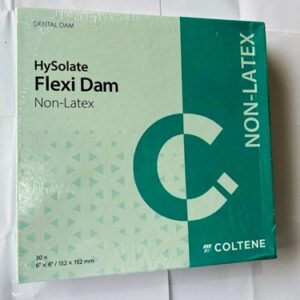 Coltene HySolate Flexi Dam Dental Rubber Dam Sheets Non Latex 30pc