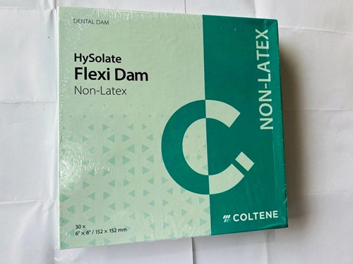 Coltene HySolate Flexi Dam Dental Rubber Dam Sheets Non Latex 30pc
