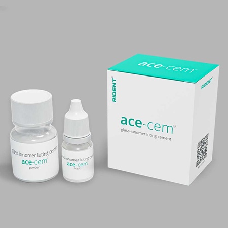 Rident Ace-cem Glass Ionomer Luting Cement - Image 2