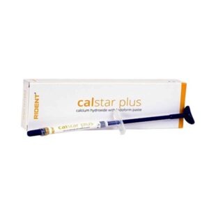 Rident Calstar Plus Calcium Hydroxide Paste With Iodoform 2x2gm