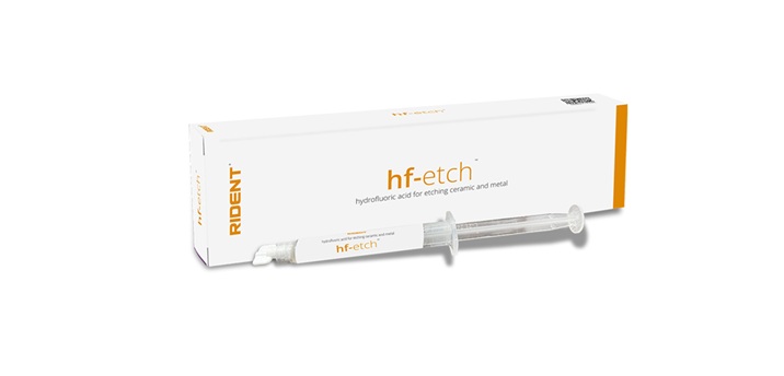 Rident HF Etch Hydrofluoric Acid-Based Dental Etching Gel 2gm